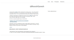 Desktop Screenshot of bharathganesh.com